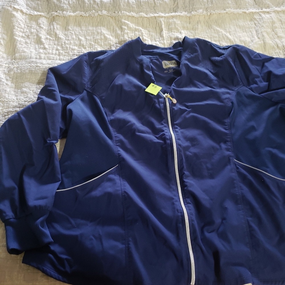 Cherokee Luxe Scrub Jacket